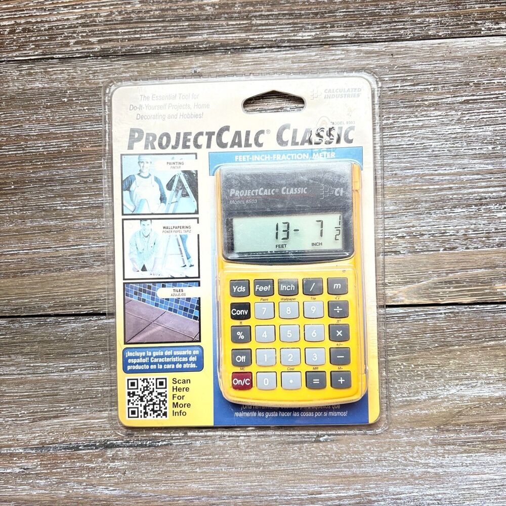 ProjectCalc Classic Project Calculator Calculated Industries 8503 New Sealed